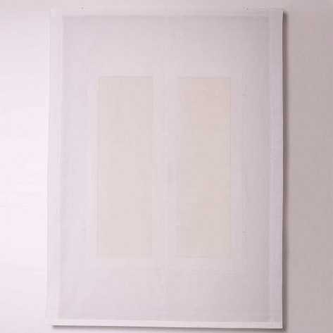 Estore de tecido MONTELINO branco com corrente