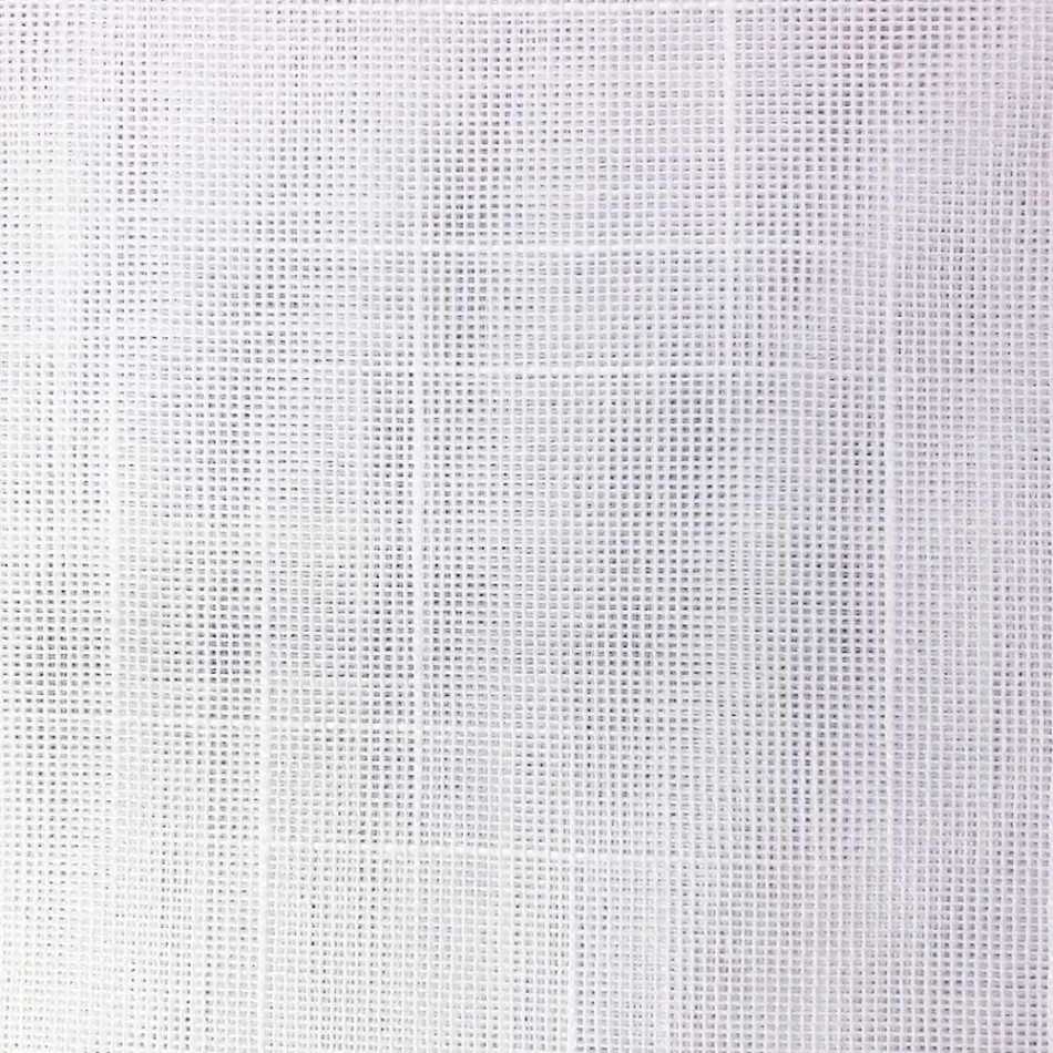 Estore de tecido MORRIS branco com cordão