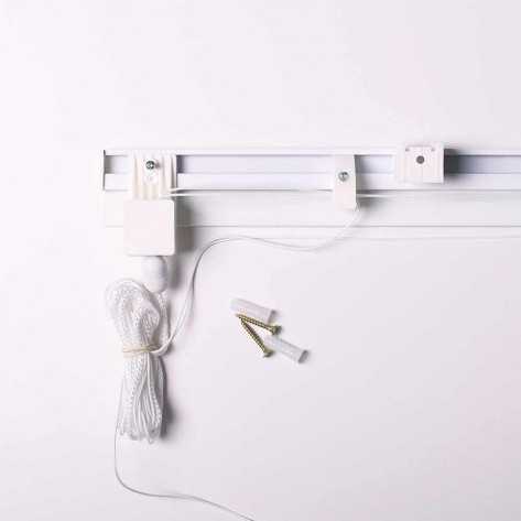 Estore de tecido MORRIS bege com cordão