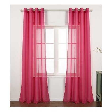 Cortina Molly Fucsia cortinas-transparentes