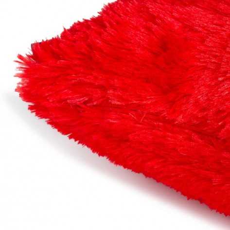 Almofada de pêlo Chin Vermelha almofadas-infantis