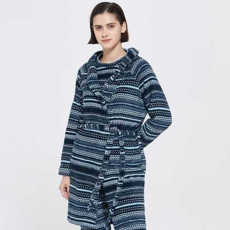 Roupão Coral Dalila Azul