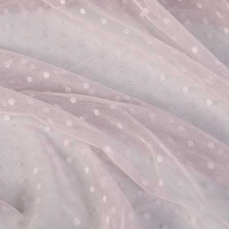 Cortina Plumeti Rosa cortinas-transparentes