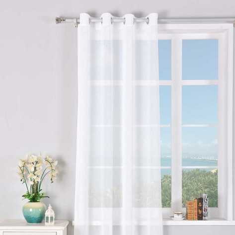Cortina Matilda Branco cortinas-transparentes