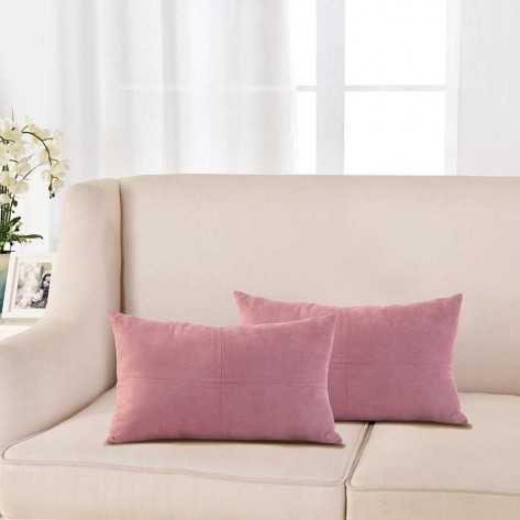 Almofada Camurça lilás 30 x 50 almofadas-retangulares-lisas