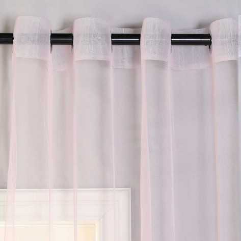 Cortina Velo Rosa cortinas-transparentes