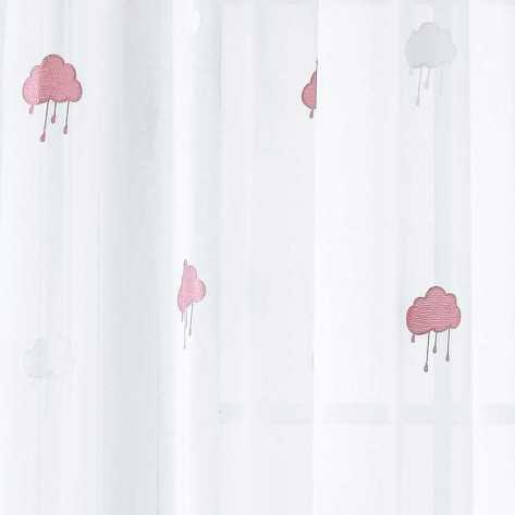 Cortina Nube Irlinda coral cortinas-transparentes