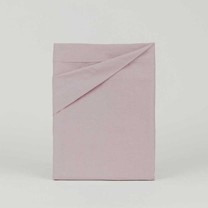 Conjunto de lençóis de algodão percal cor malva