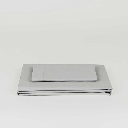 Jogo de lençóis de algodão percal pérola