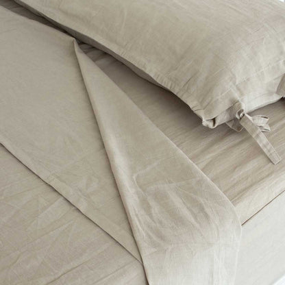 conjunto de lençóis de linho