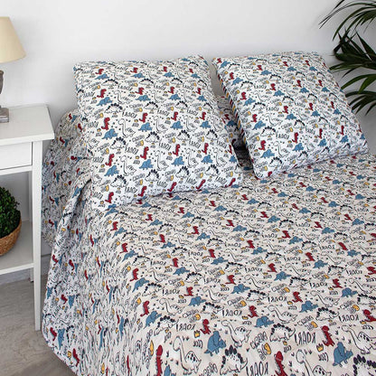 Colcha de retalhos dos Flintstones