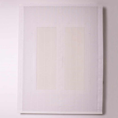 Cortina romana branca Style12 com corrente