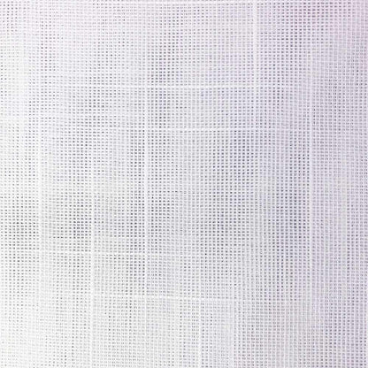 Cortina romana branca Morris com cordão