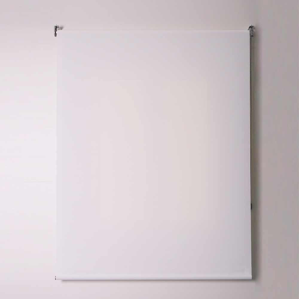 Cortina de rolo White Screen com corrente