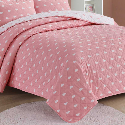 Colcha bouti Nubecita rosa