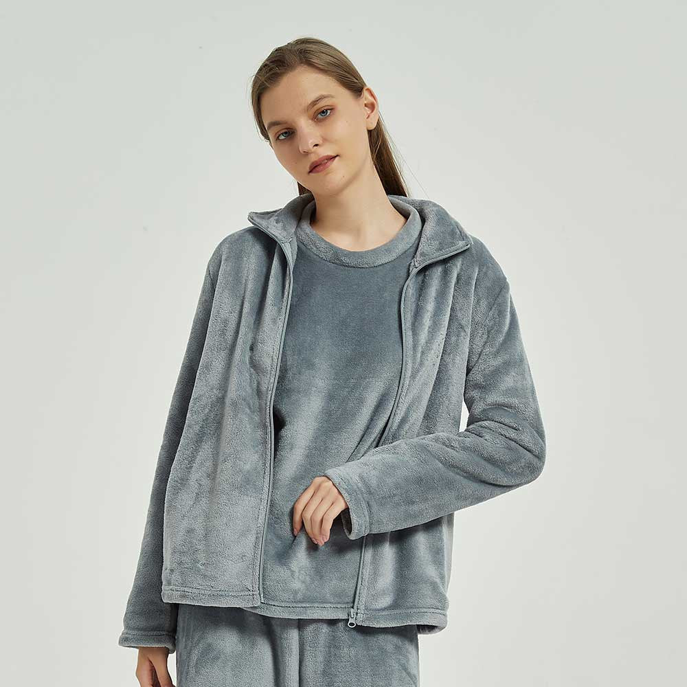 Moletom de veludo índigo