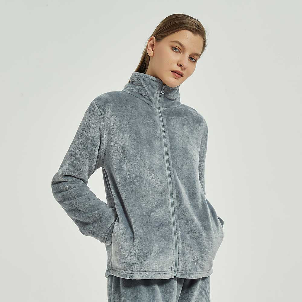 Moletom de veludo índigo