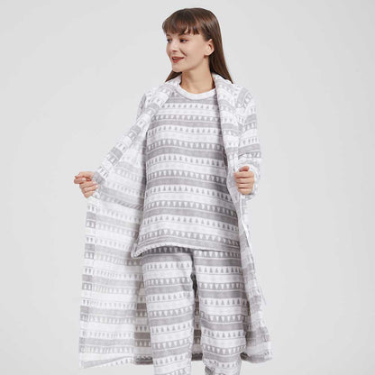 robe cinza Coral Paola