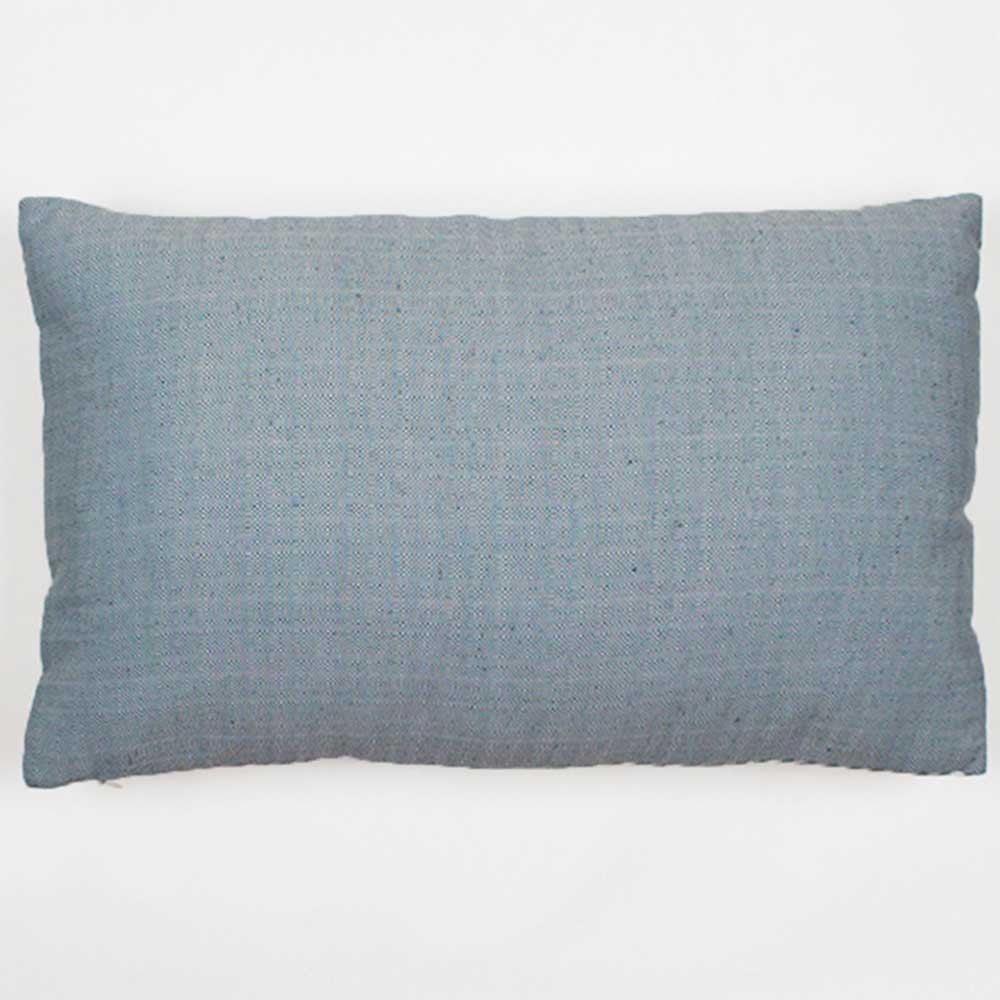 ALMOFADA EM JACQUARD MADRAS ESMERALDA - CAPA + ENCHIMENTO