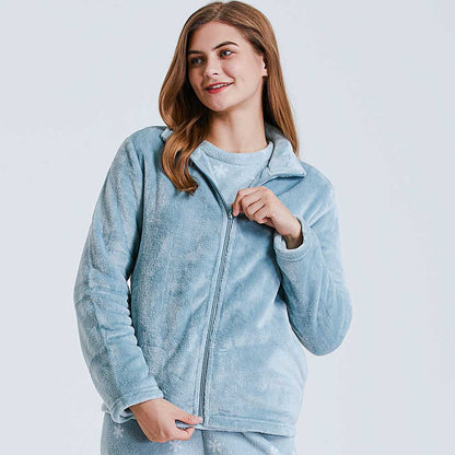 Moletom de veludo verde Tiffany