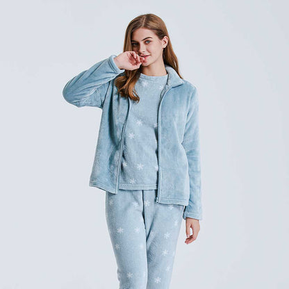 Moletom de veludo verde Tiffany