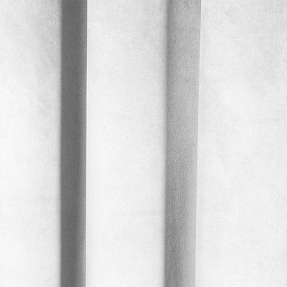 Cortina nova, veludo branco