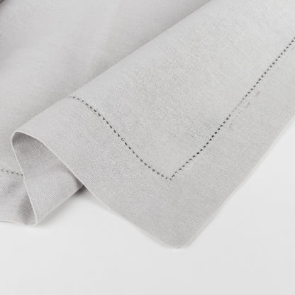 Toalha de mesa cinza em algodão orgânico