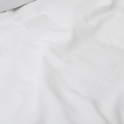 Capa de edredão algodão orgânico branco