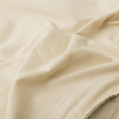 Capa de edredão algodão orgânico bege