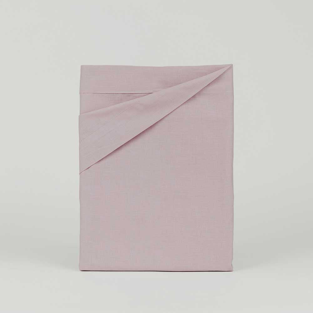 Conjunto de lençóis de algodão cor malva