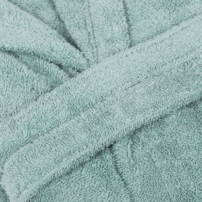 Roupão infantil liso verde Tiffany 450g