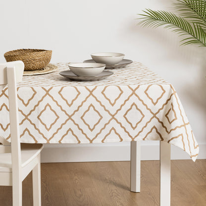 Toalha de mesa de algodão Ascepio Sand
