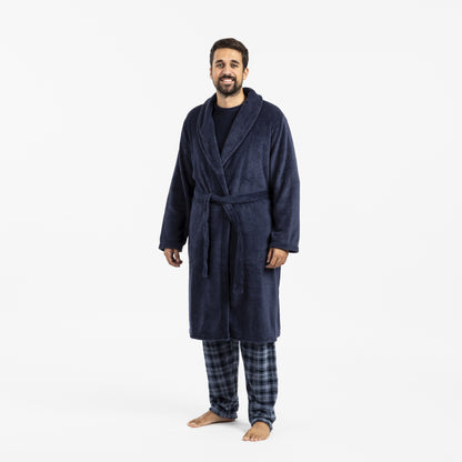 Roupão masculino coral