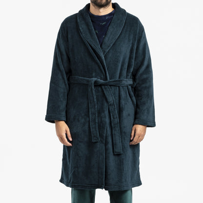 Roupão masculino coral