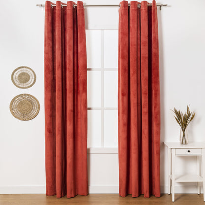 Novo revestimento de cortina de veludo