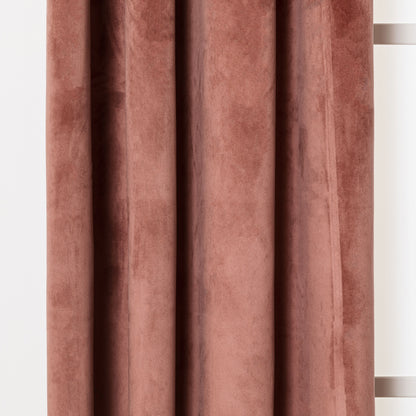 Cortina nova, veludo Marsala