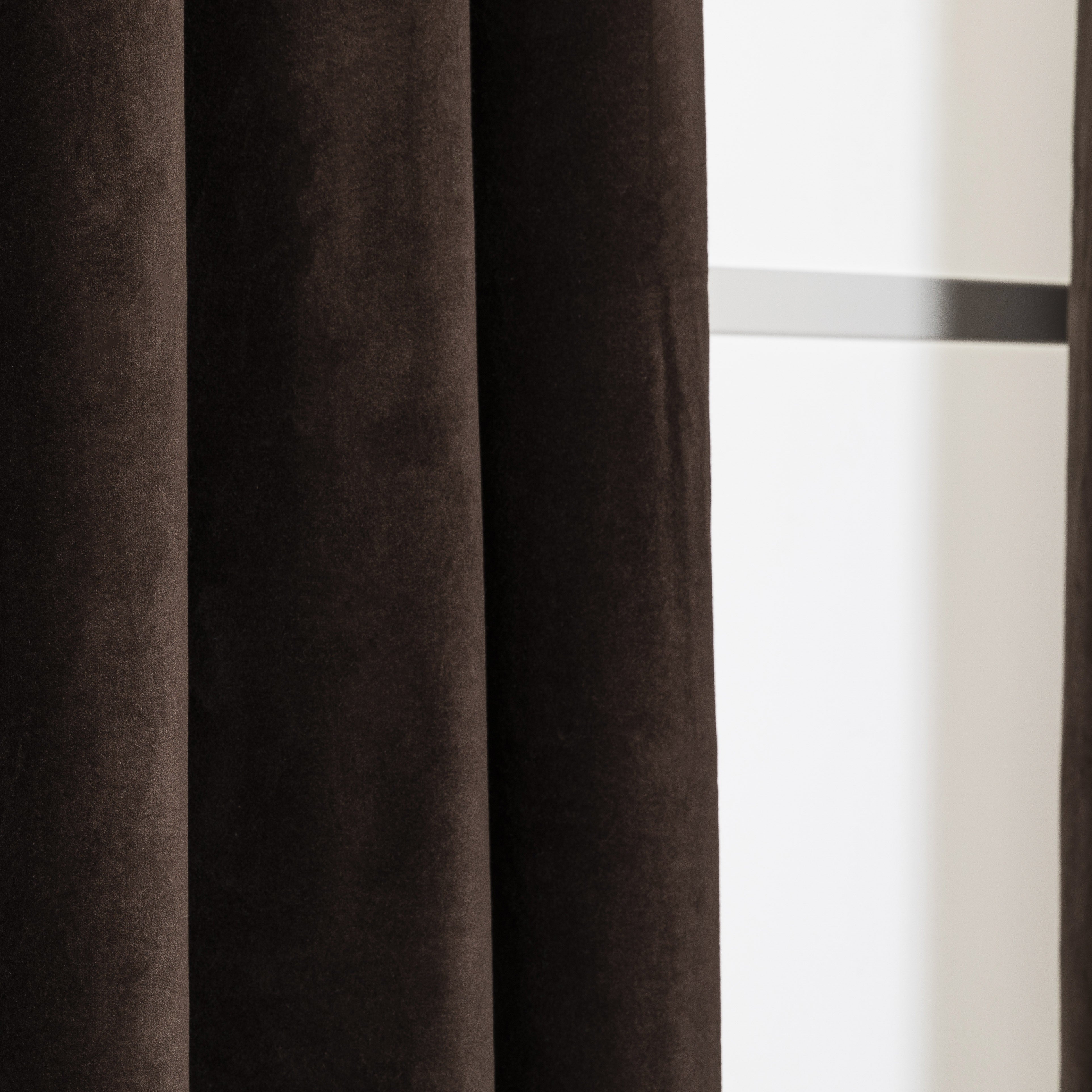 cortina de veludo de algodão preto