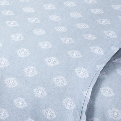 Capa de edredom tamanho queen Tiffany Green Boga Flanley