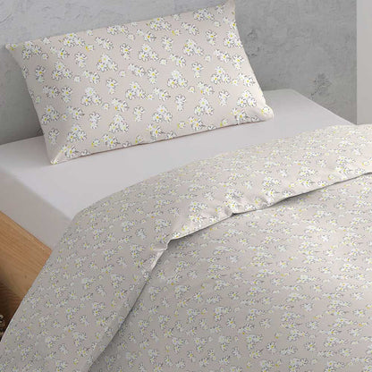 Capa de edredom Indira Single em algodão