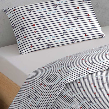 Capa de edredom Toby Single