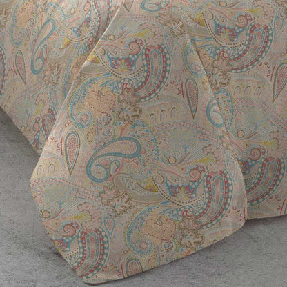 Capa de edredom individual Susi na cor marrom