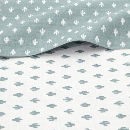 Capa de edredom de solteiro Alicia Green