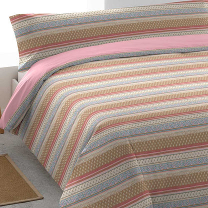 Capa de edredom Carmela Pink Single