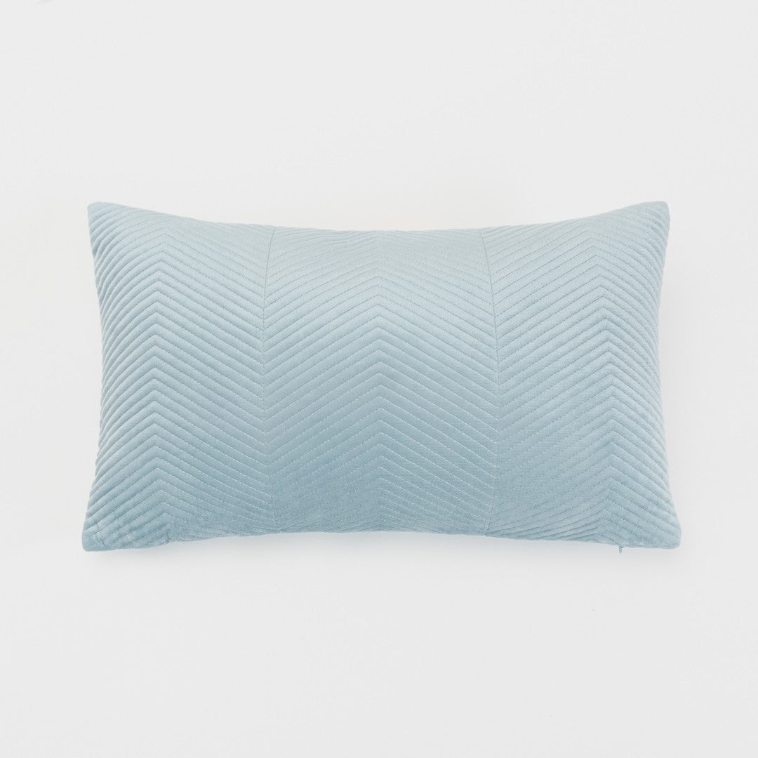 Almofada quadrada New Hungary, veludo liso, 50x50 cm - capa + enchimento