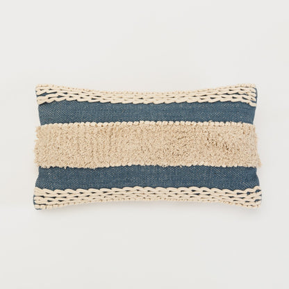 Almofada retangular Domus em algodão 30x50 - capa + enchimento