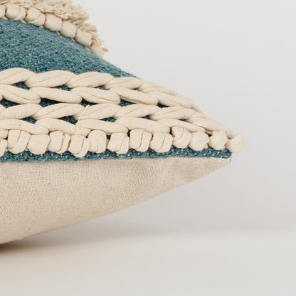 Almofada retangular Domus mostarda em algodão 30x50 - fronha + enchimento