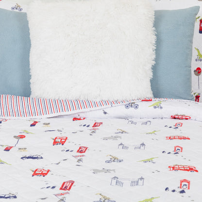 Colcha York azul marinho bouti