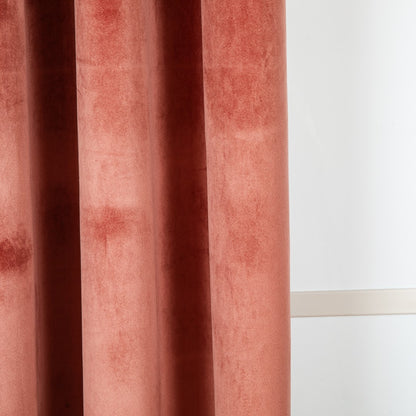 Cortina nova, veludo Marsala