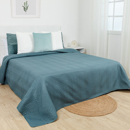 Colcha bouti verde frances