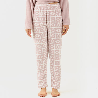 Pijama Coral Taormina cor malva